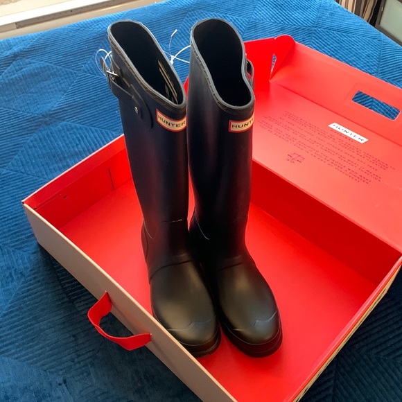 Hunter Original Womens Tall Rainboots WFT1000RMA - Picture 2 of 10